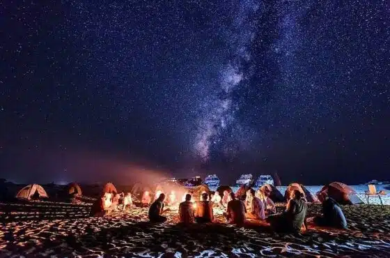 Star Watching Desert Adventure by Jeep